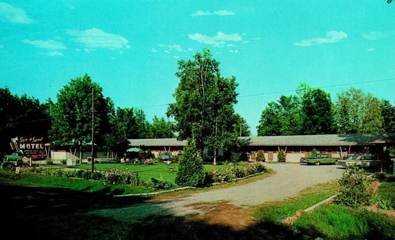 Sun-n-Sand Motel - Sun-Sand Postcard (newer photo)
